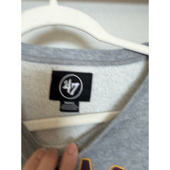 Grey Arizona State Sun Devils crewneck sweatshirt by '47 Brand | Size Small - Picture 2 of 3